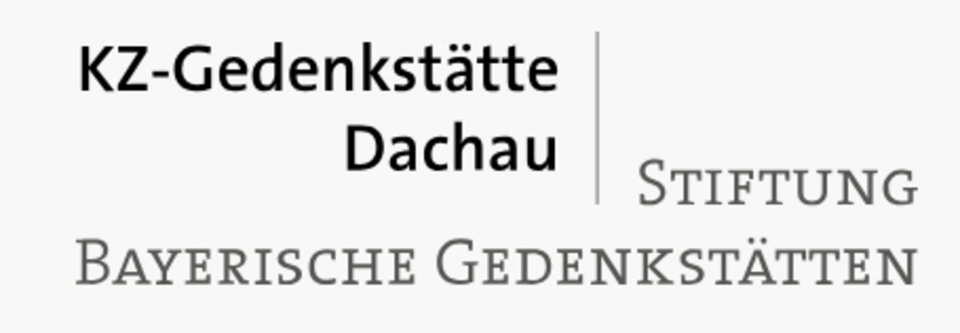 Logo von der KZ-Gedänkstätte in Dachau