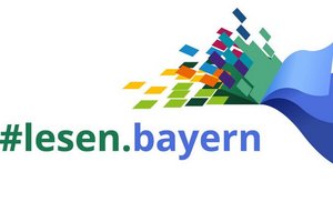Logo vom Programm #lesen.bayern