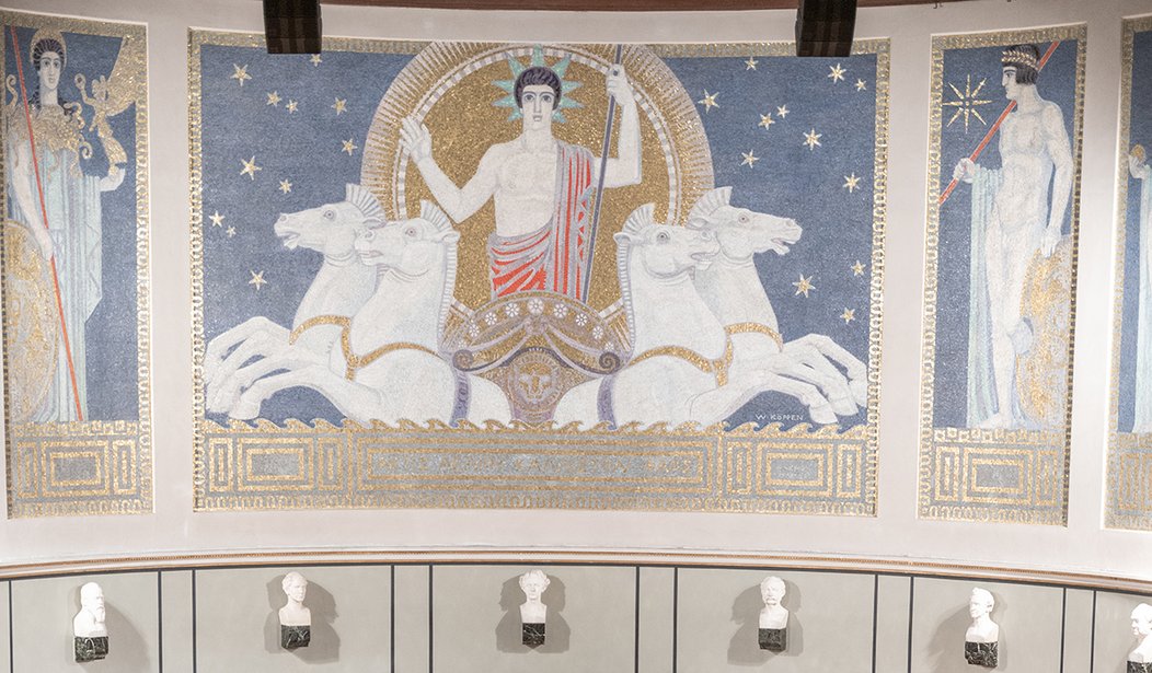 Mosaik in der Ludwig-Maximilians Universität