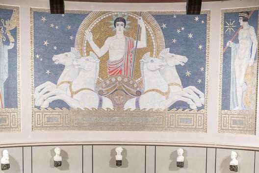 Mosaik in der Ludwig-Maximilians Universität