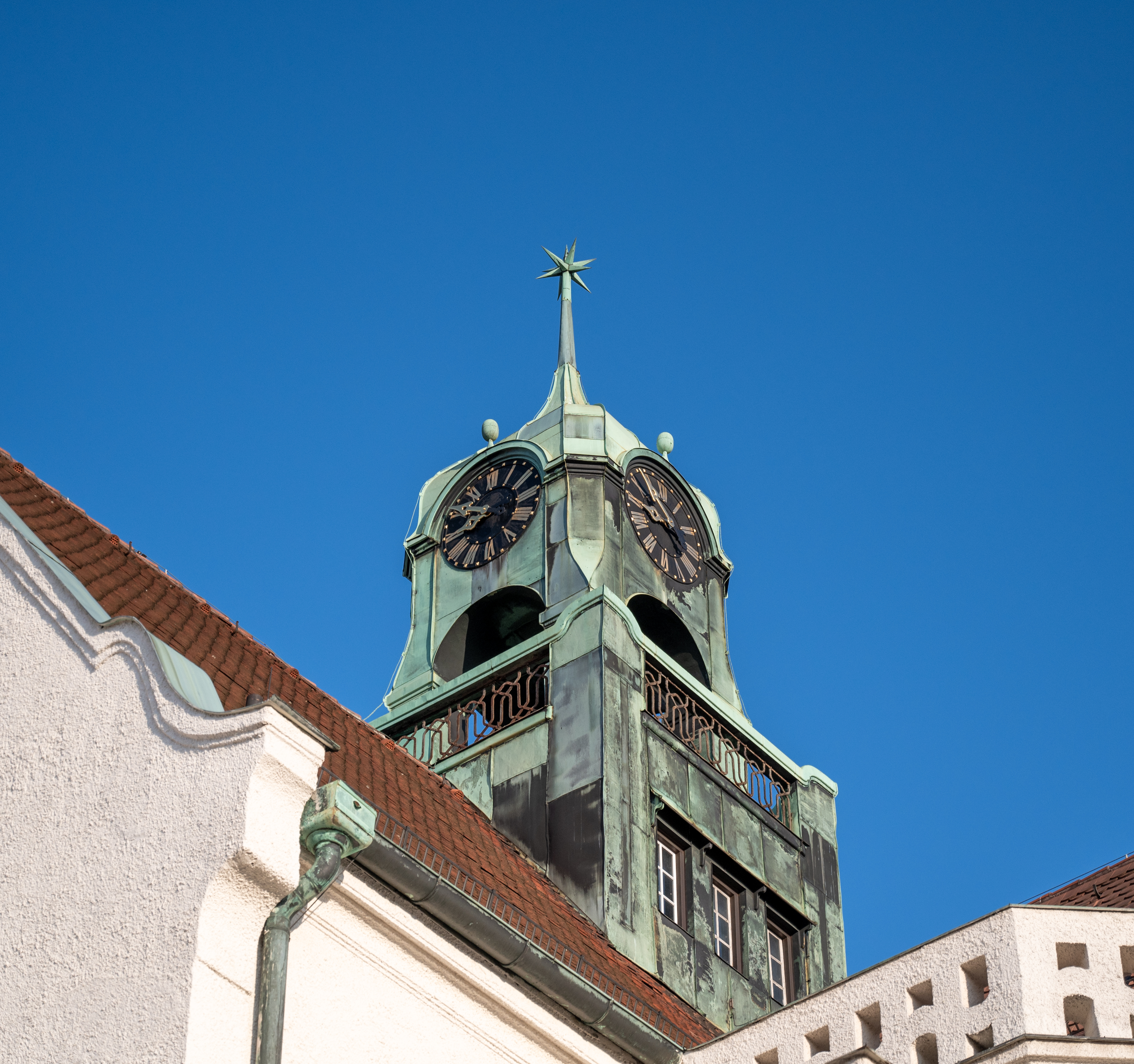 Schulhuasturm des Wittelsbacher-Gymnasiums München